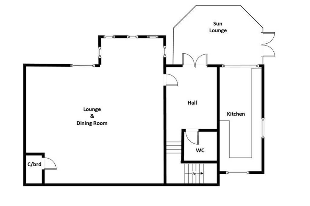 Villa Balcraig House Maybole Esterno foto